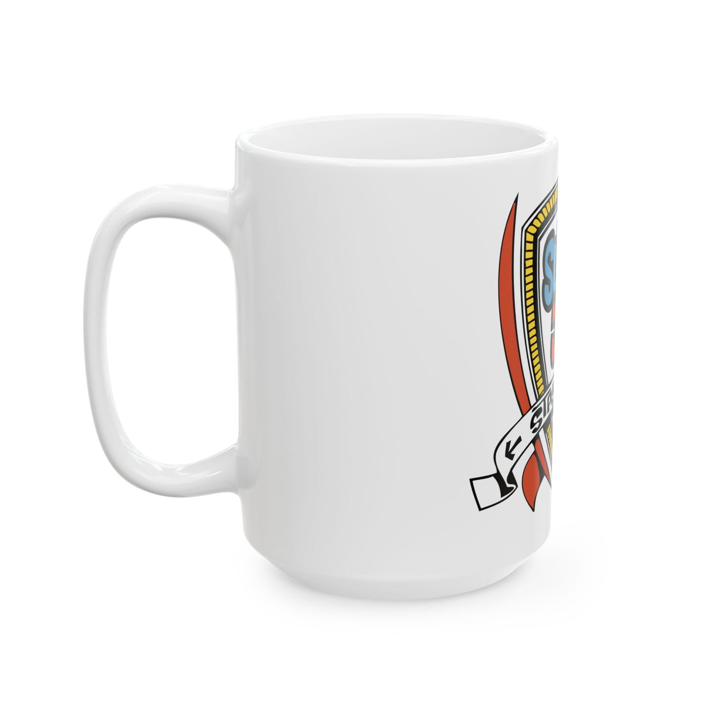 15oz Mug Surfer Joe"Shield" Logo